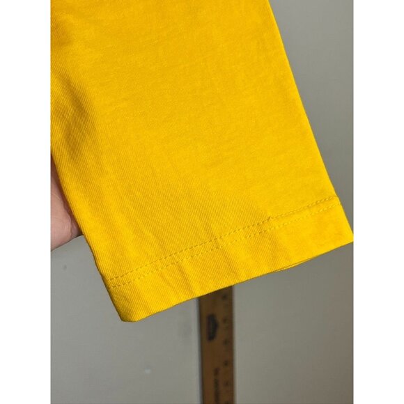 Lauren Ralph Lauren Crest Top Yellow XS Old Money Varsity Preppy Classic Chic - Picture 3 of 8